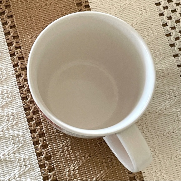 NWOT Opalhouse Pink and Orange Floral Mug - Monogram P - Picture 2 of 7